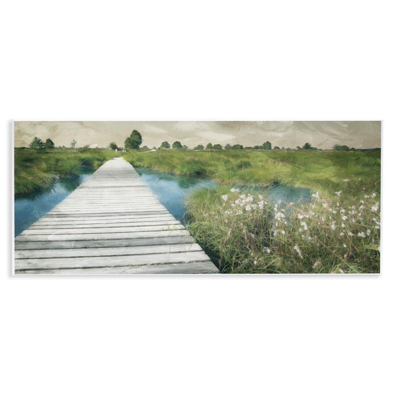 Stupell Industries Walkway On The Marsh Wall Plaque, design by Milli Villa